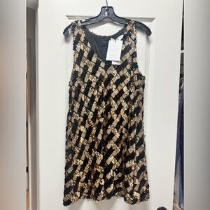 Buru Le V Mod shift dress